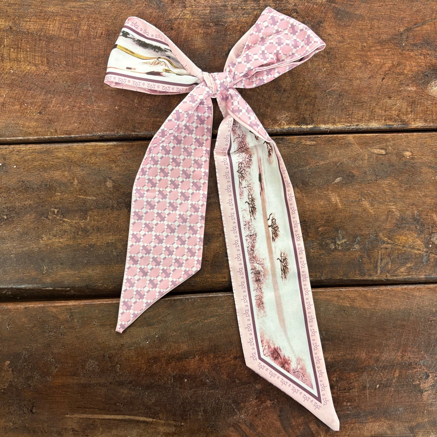 Pink and Purple Blossom Twilly - Accity