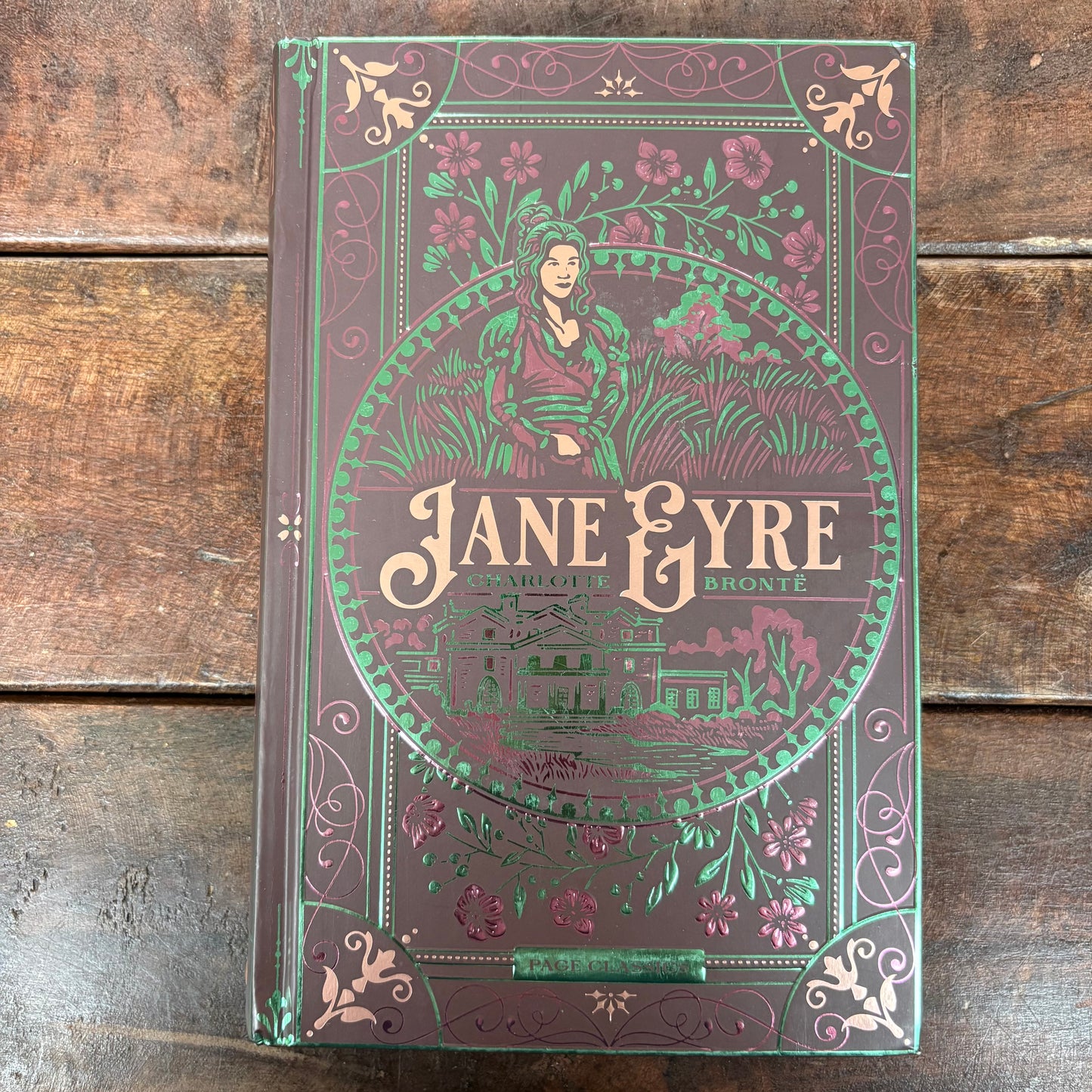 Jane Eyre - Charlotte Bronte - Metallic Hardcover - BKBY