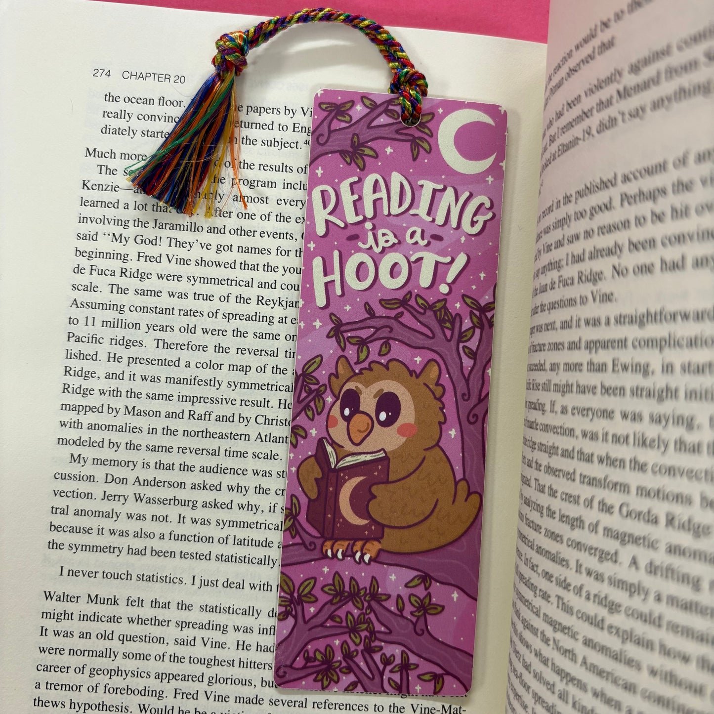 Reading Is A Hoot Bookmark - Turtle's Soup