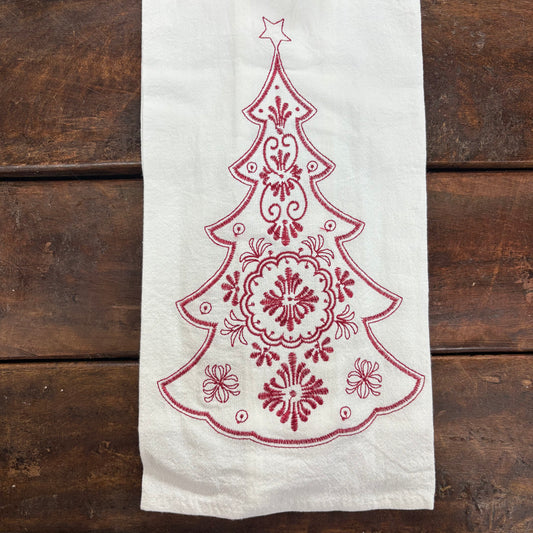 Nordic Tree Towel - C and F