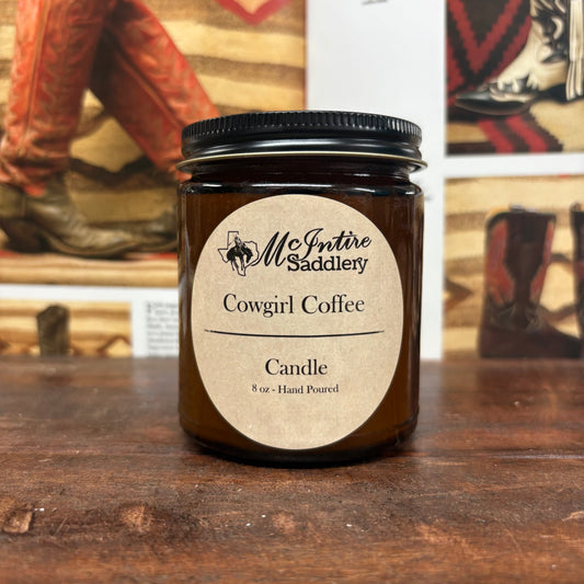 Cowgirl Coffee Candle - McIntire Saddlery