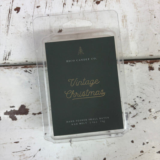 Vintage Christmas Wax Melts - Hico Candle Co.