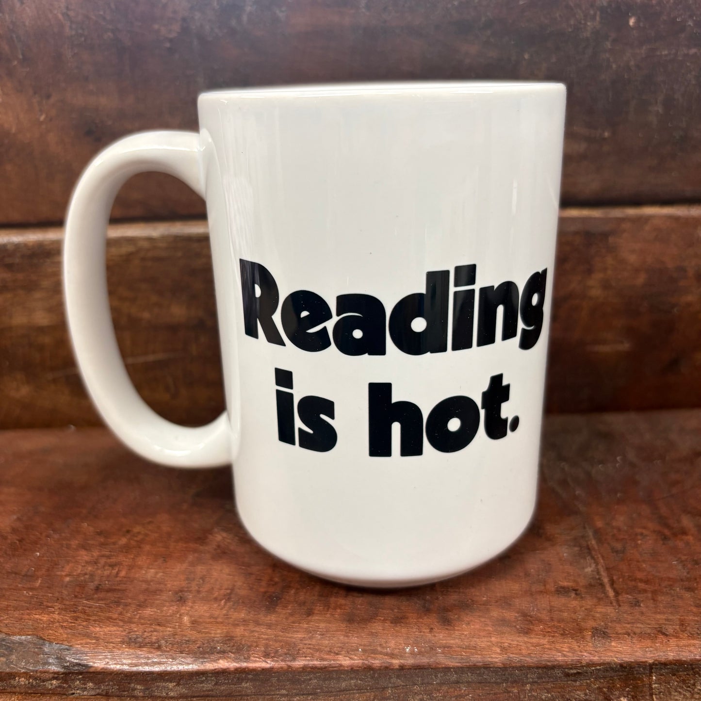 Reading Is Hot Mug - Mugsby