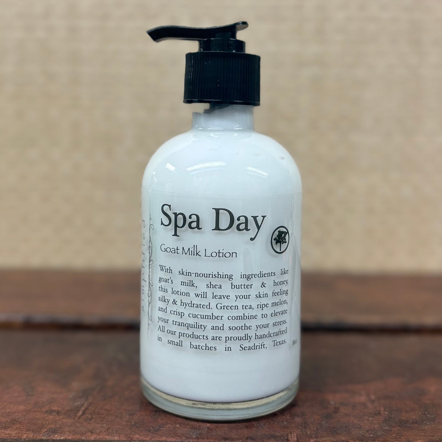 Spa Day 8oz Goat Milk Lotion - Simplified