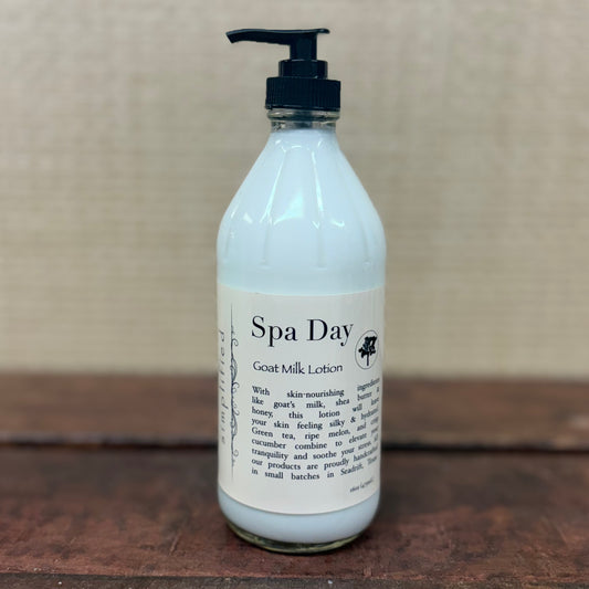 Spa Day 16oz Goat Milk Lotion - Simplified