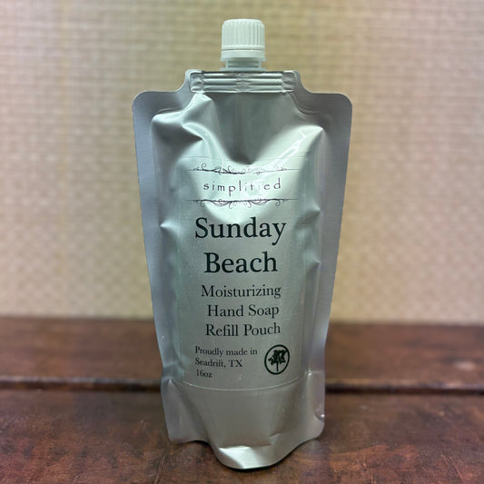 Sunday Beach Hand Soap Refill -Simplified