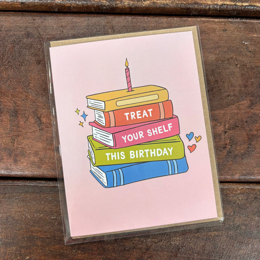 Treat Your Shelf Greeting Card - Brittany Paige