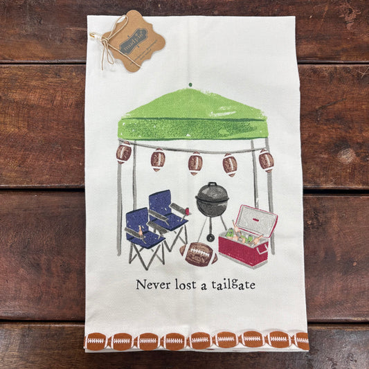 Never Lost Tailgate Towel - Mud Pie
