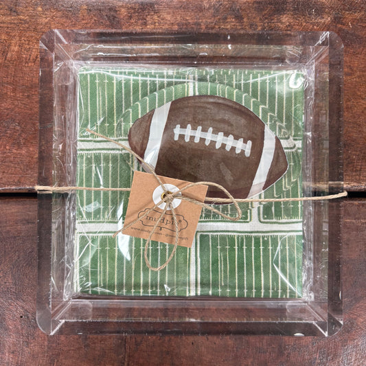 Football Napkin Weight Set - Mud Pie