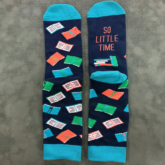 So Many Books, So Little Time Socks - Lavley
