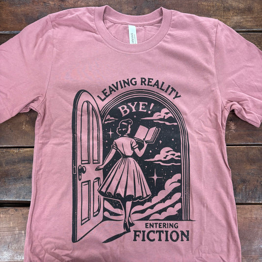 Leaving Reality Book Tee - Dust and Roots