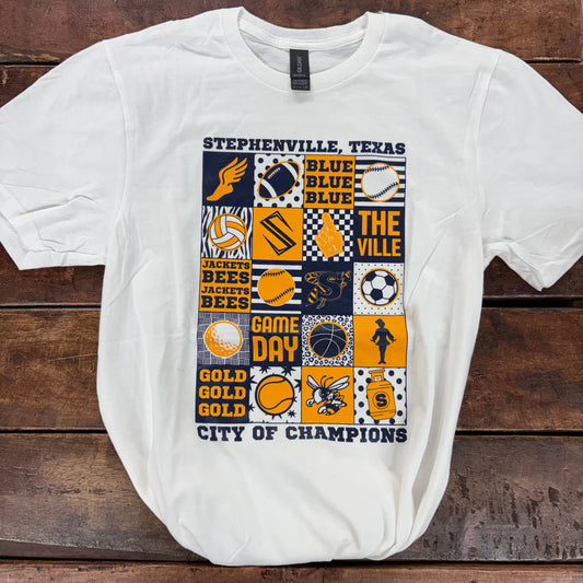 Stephenville Grid Tee - STAT