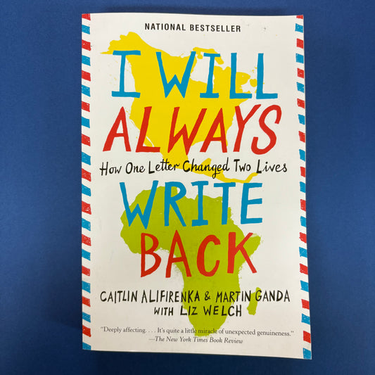 I Will Always Write Back - AZB