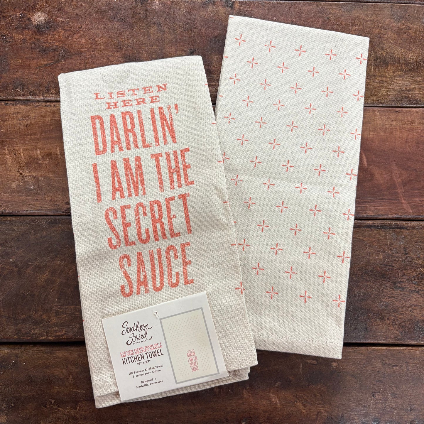 Listen Here Darlin' Kitchen Towel - Southern Fried