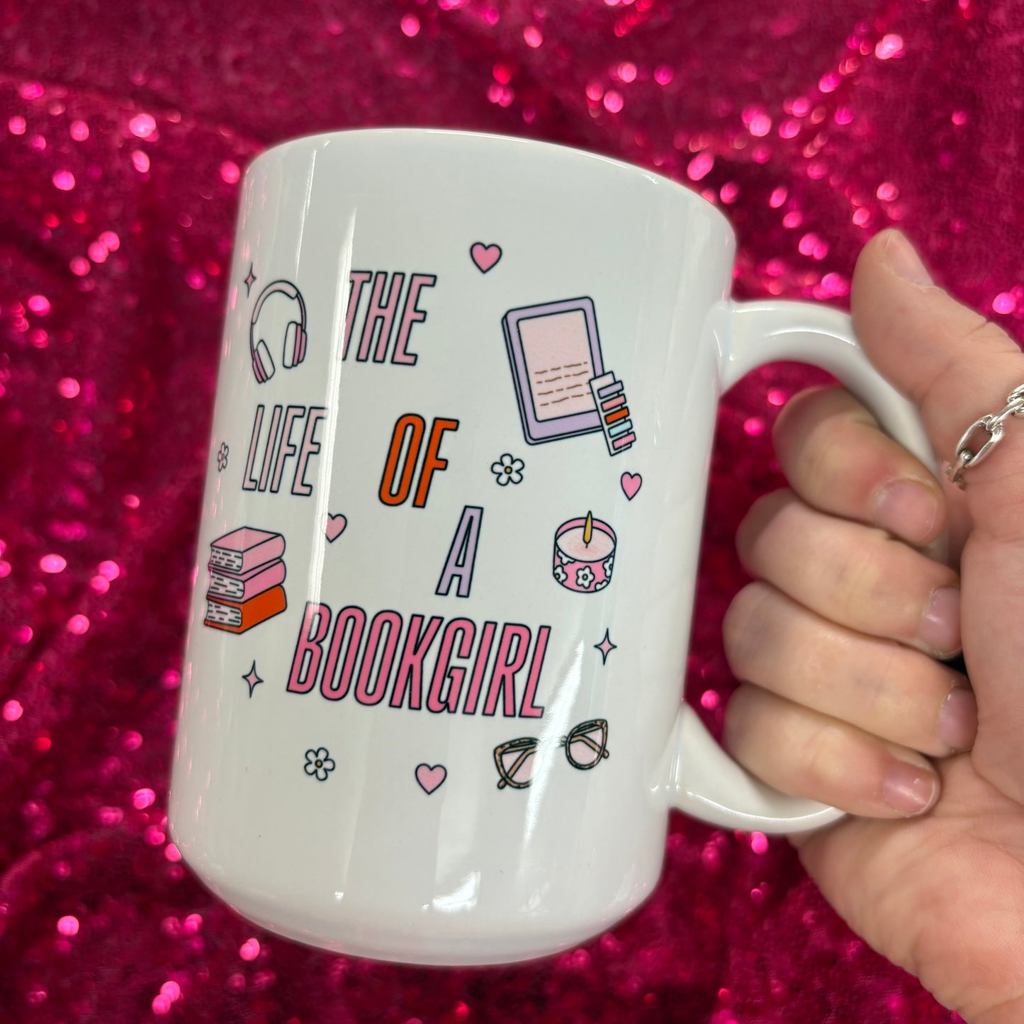 Life Of A Bookgirl Mug - Mugsby