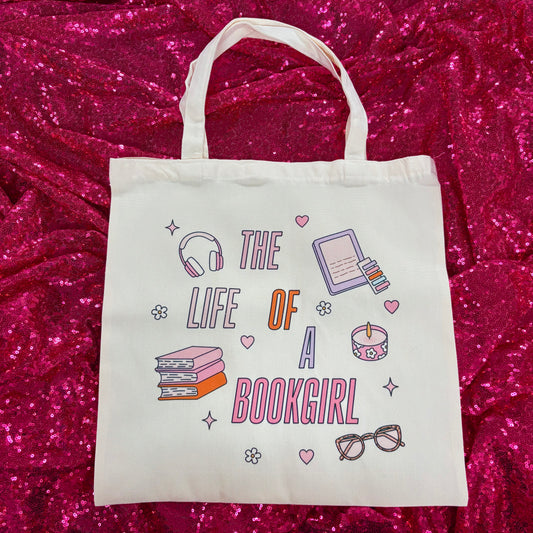 Life Of A Bookgirl Tote - Mugsby