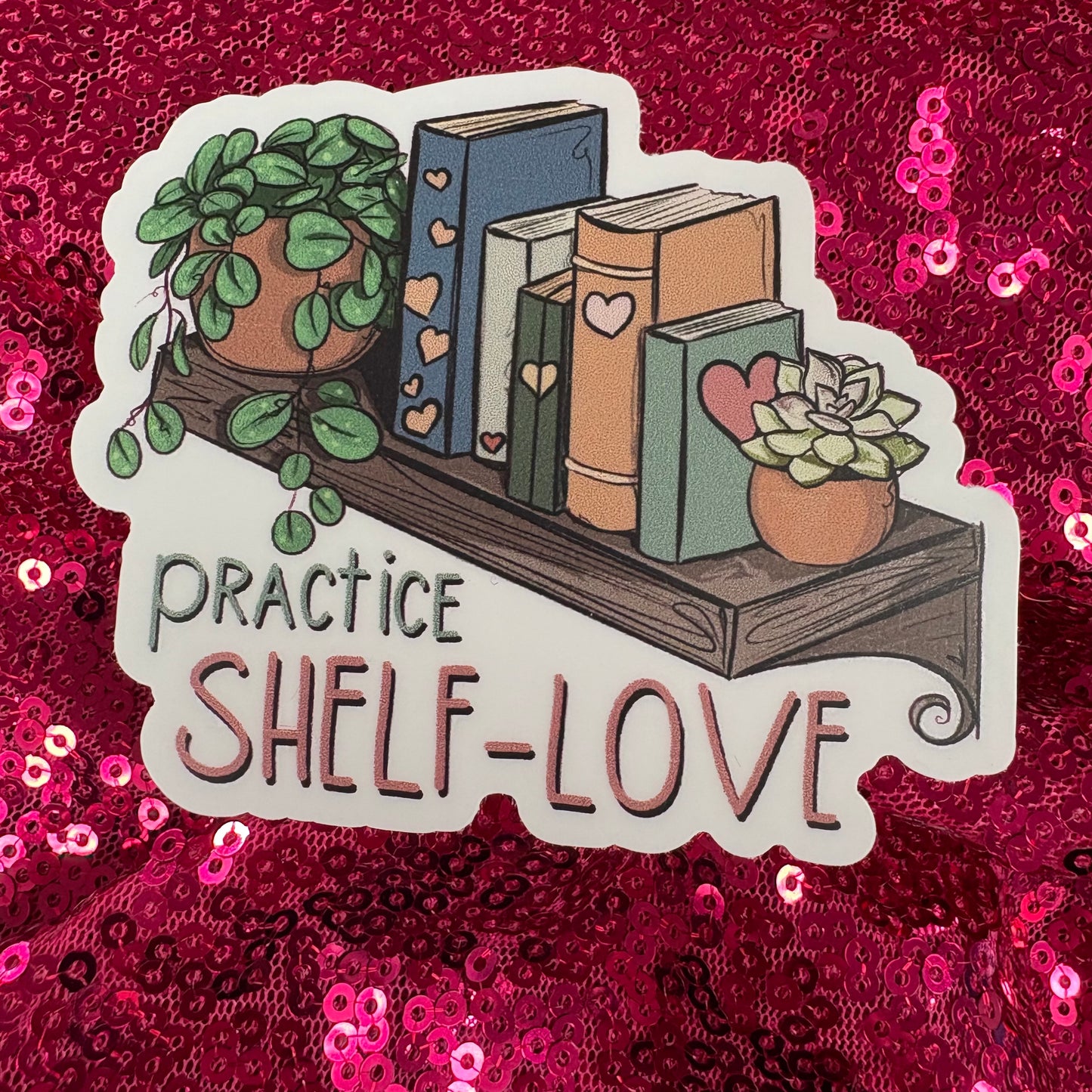 Practice Shelf Love Sticker - Big Moods
