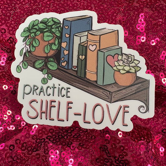 Practice Shelf Love Sticker - Big Moods