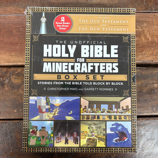 Unofficial Holy Bible For Minecrafters Box Set - Simon and Schuster
