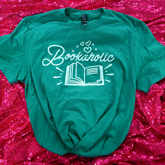 Bookaholic T-Shirt - Purely Bookish