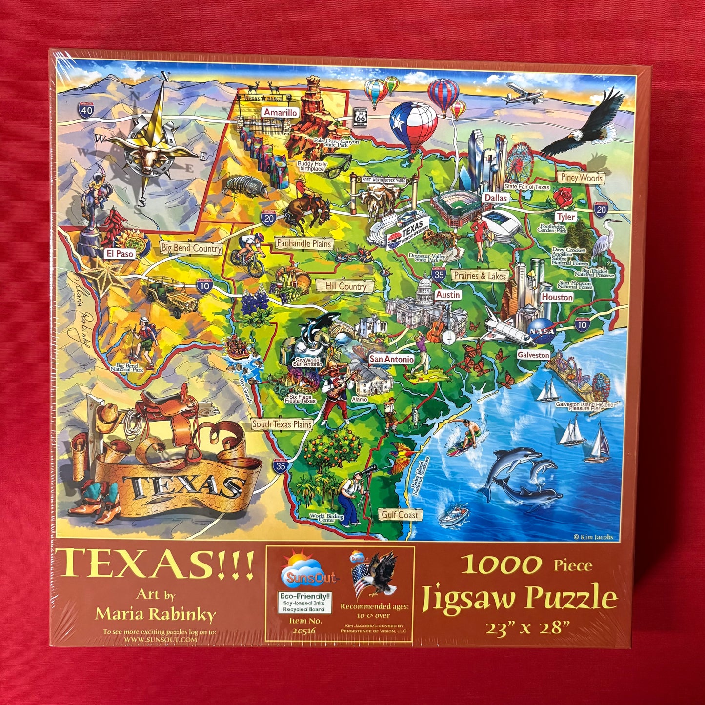 TEXAS!!! Puzzle - Suns Out