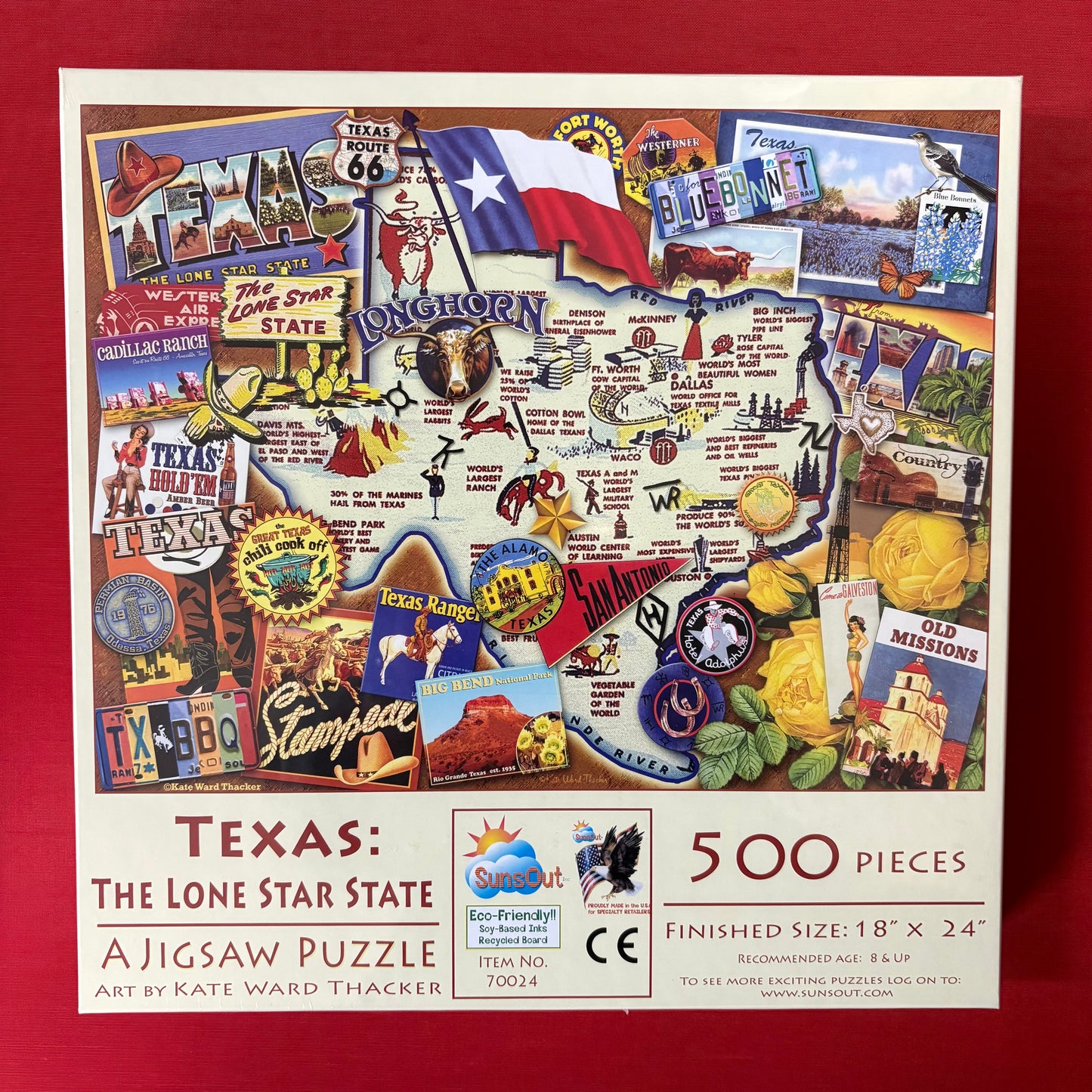 Texas: The Lone Star State Puzzle - Suns Out