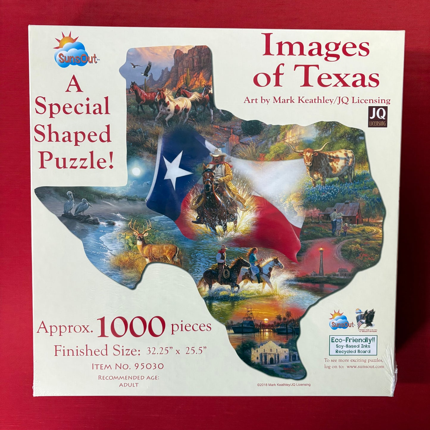 Images Of Texas Puzzle - Suns Out