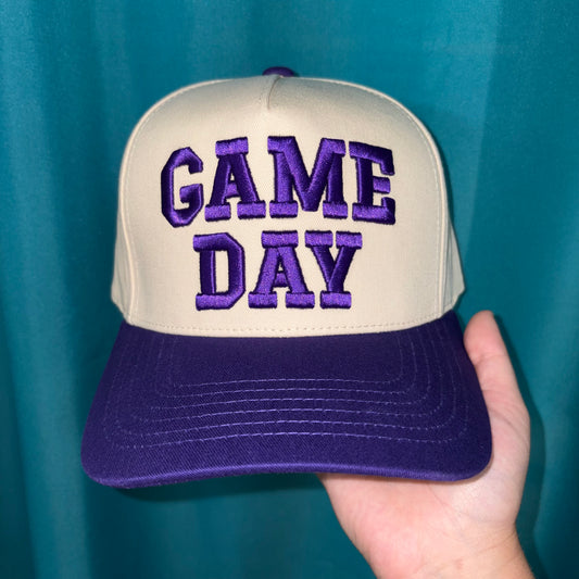 Purple Game Day Cap - Hana