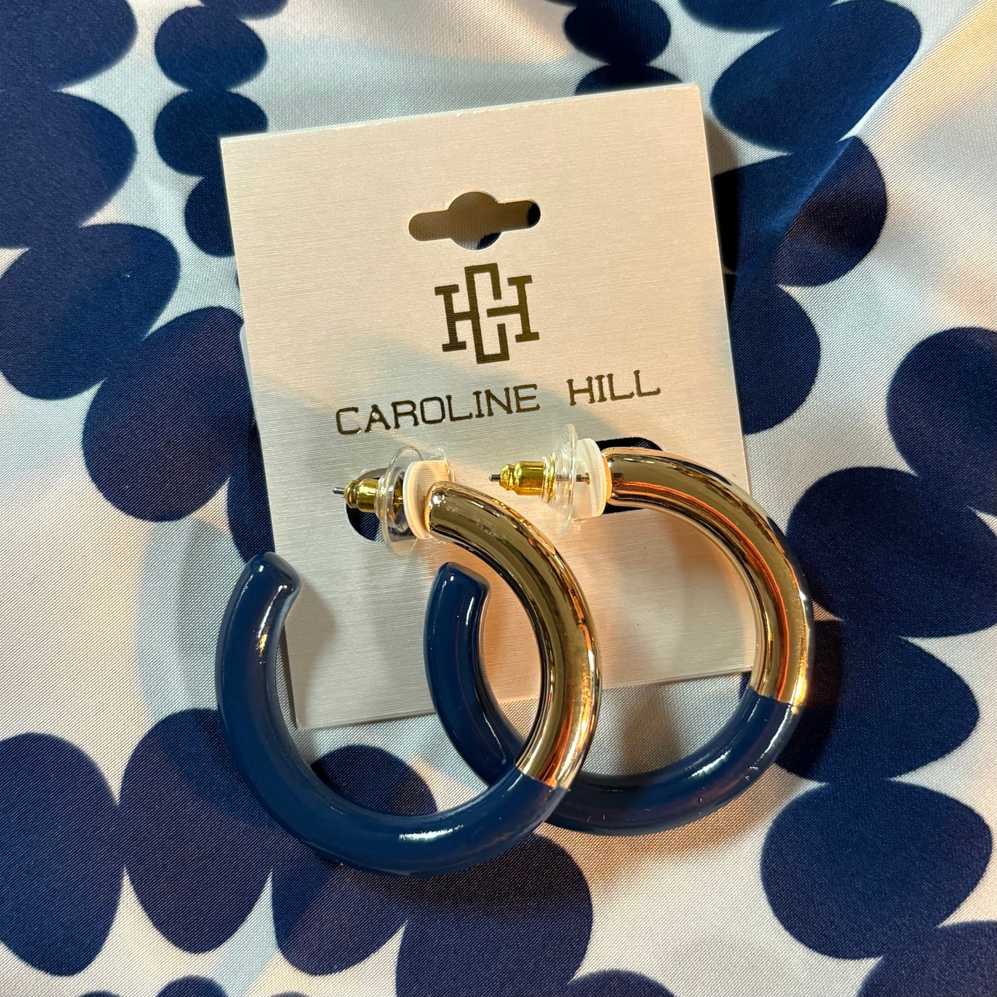Elyse Hoop Earrings - Caroline Hill