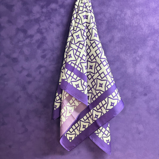 Langston Geometric Scarf - Caroline Hill