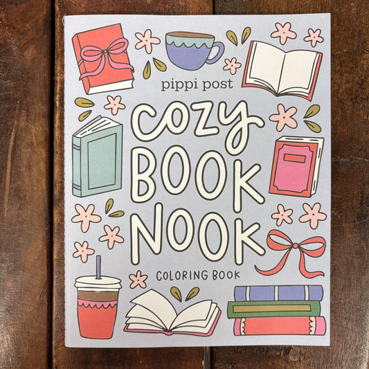 Cozy Book Nook Coloring Book - Pippi Post