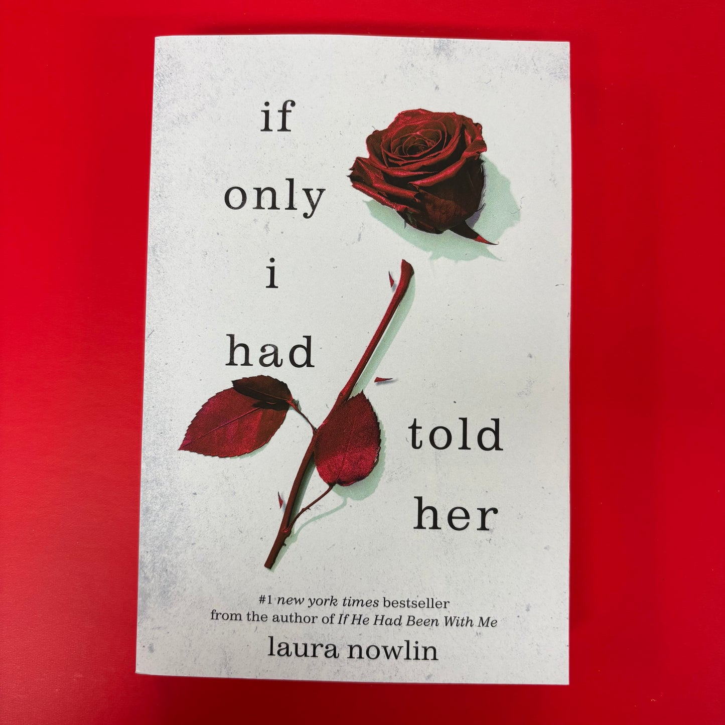 If Only I Had Told Her - Laura Nowlin - AZB