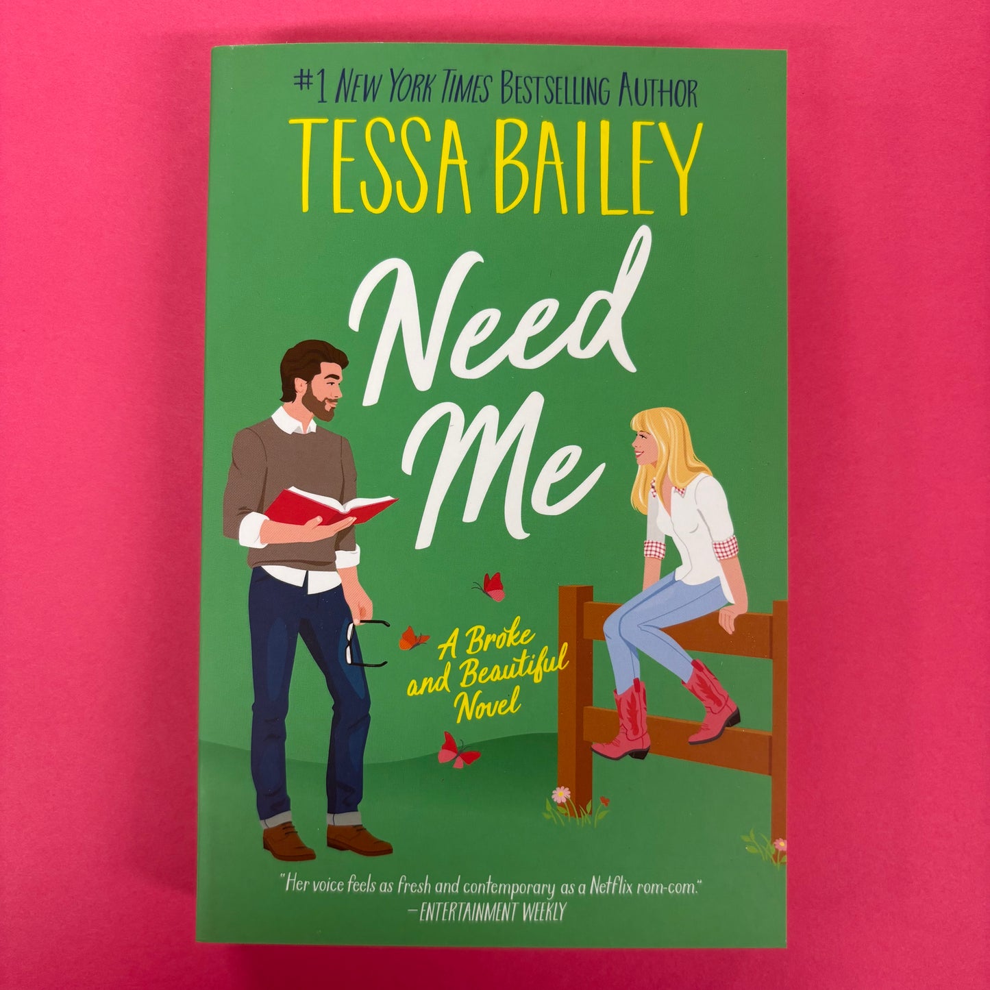 Need Me: A Broke and Beautiful Novel - Tessa Bailey - Texas Bookman