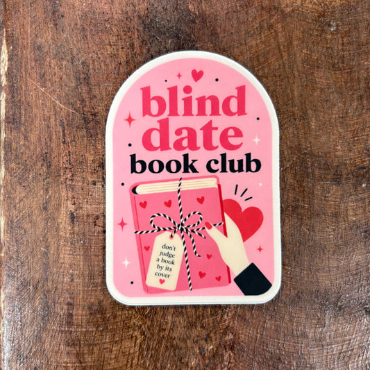 Blind Date Book Club Sticker - Inviting Affairs Paperie