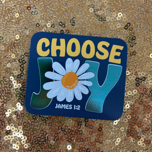 Choose Joy Magnet - James 1:2 - Christian Art Gifts