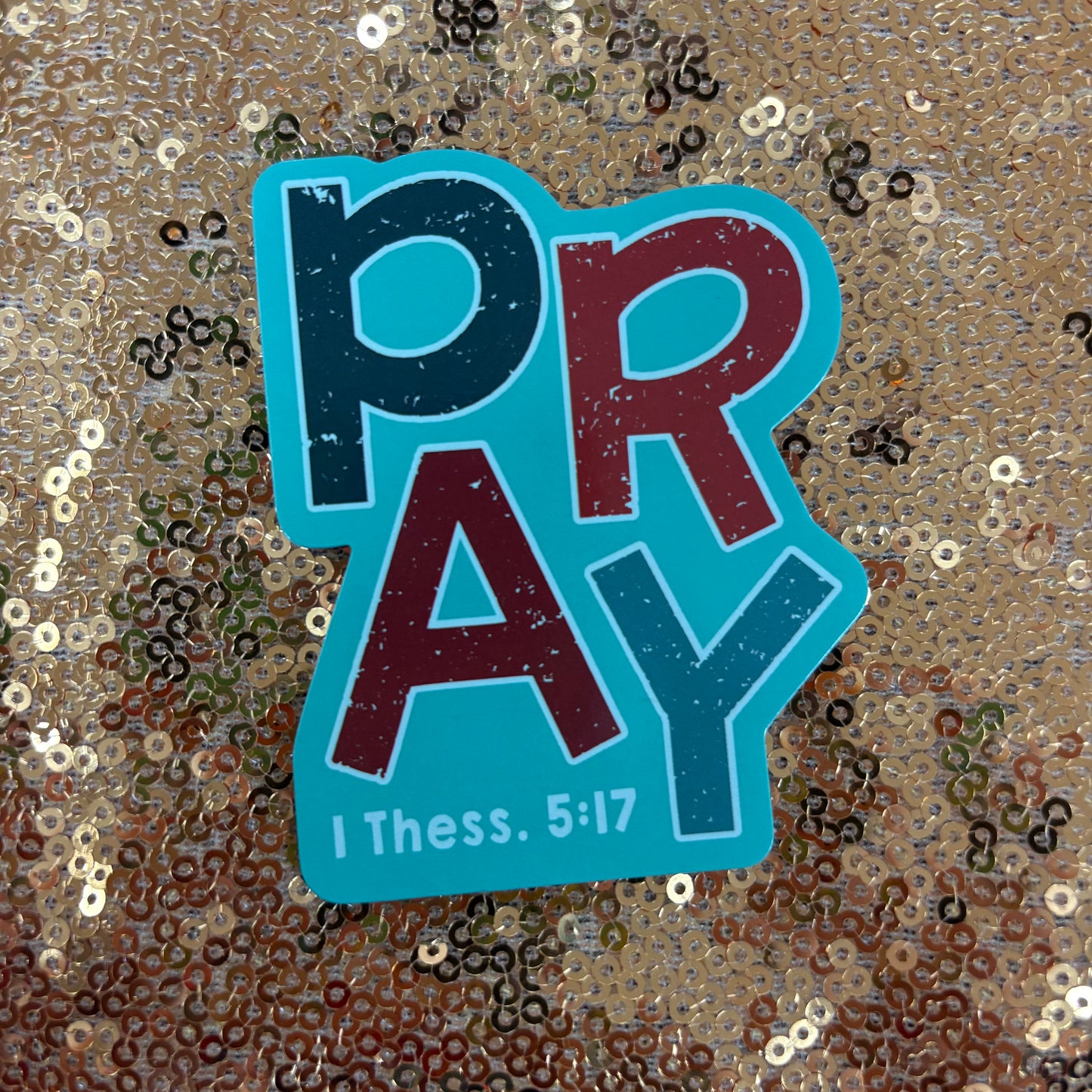 Pray Magnet - 1 Thessalonians 5:17 - Christian Art Gifts