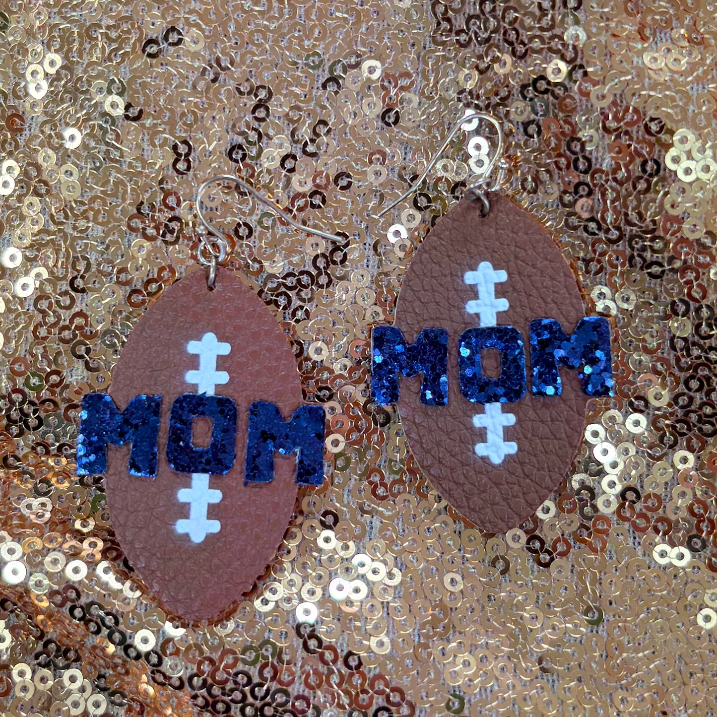 Football Mom Earrings - Sensibling Corp.