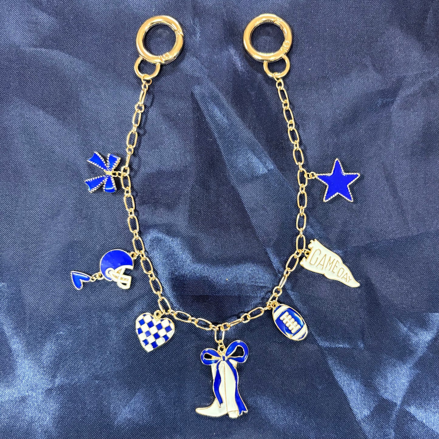 Western Gameday Football Bag Charm - Sensibling Corp.