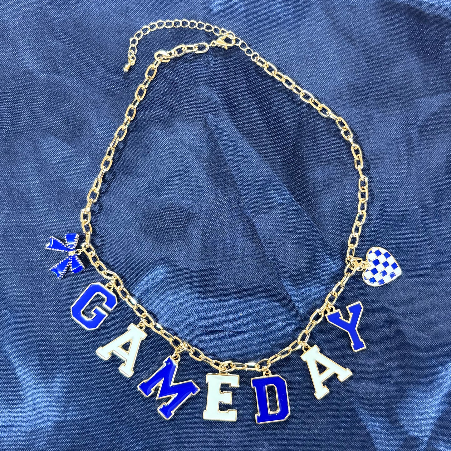 GAME DAY Letter Charm Necklace - Sensibling Corp.