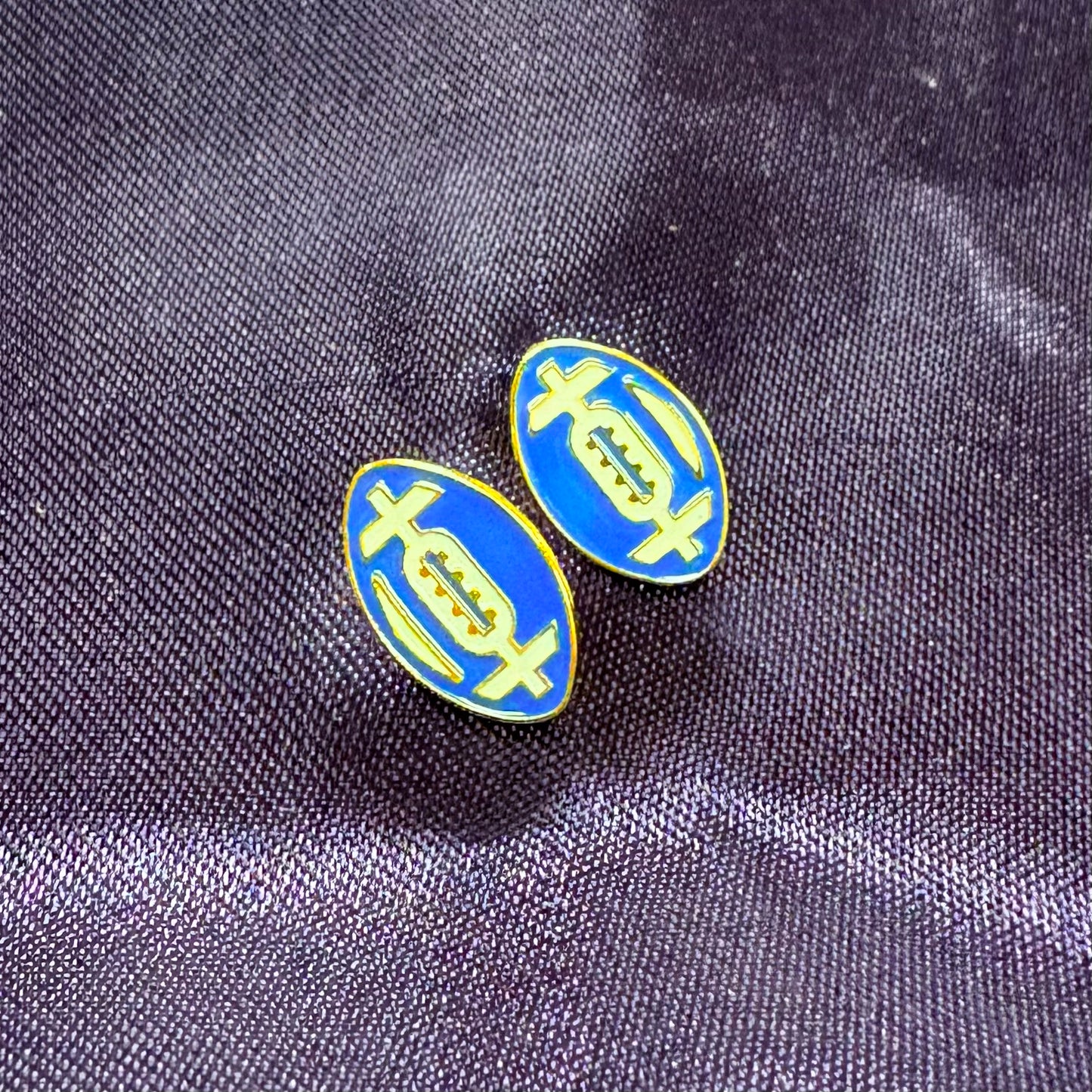 Football Stud Earrings - Sensibling Corp.