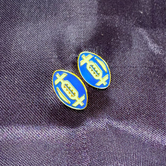 Football Stud Earrings - Sensibling Corp.