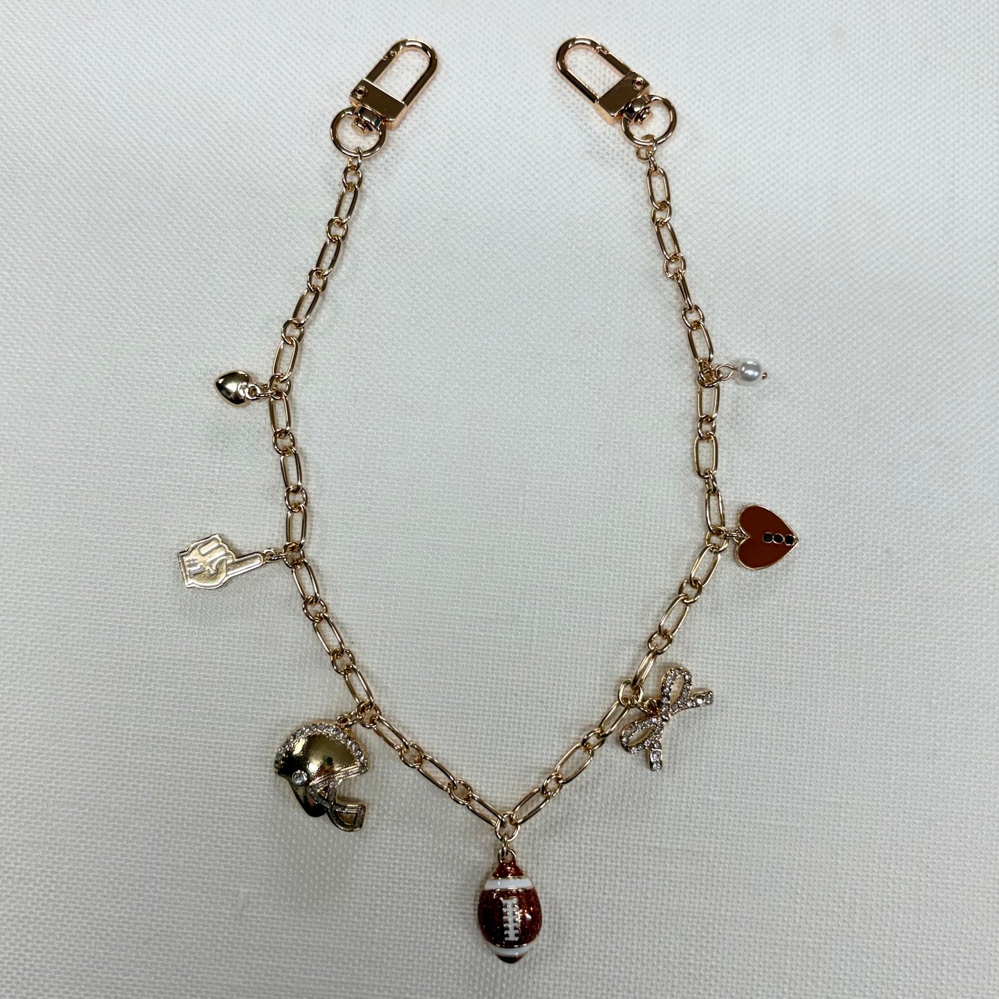 Football Charm Station Bag Chain - Sensibling Corp.
