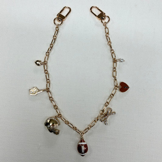 Football Theme Charm Necklace - Sensibling Corp.