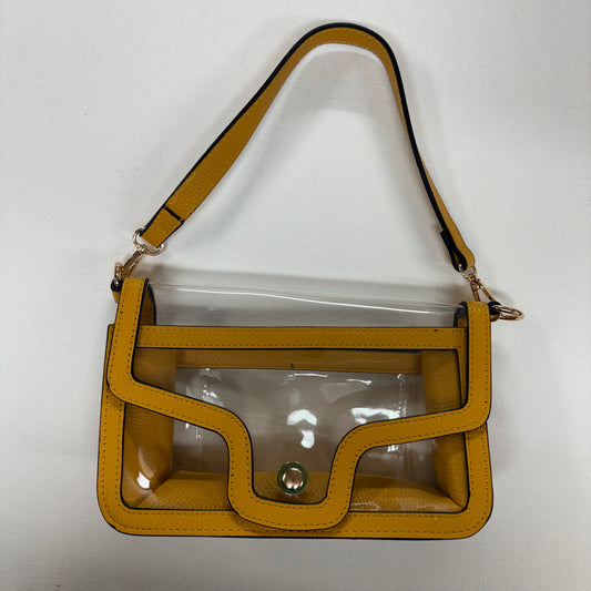 Mustard Rectangle Shoulder Bag - Sensibling Corp.