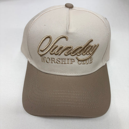 Sunday Worship Club Cap - Sensibling Corp.