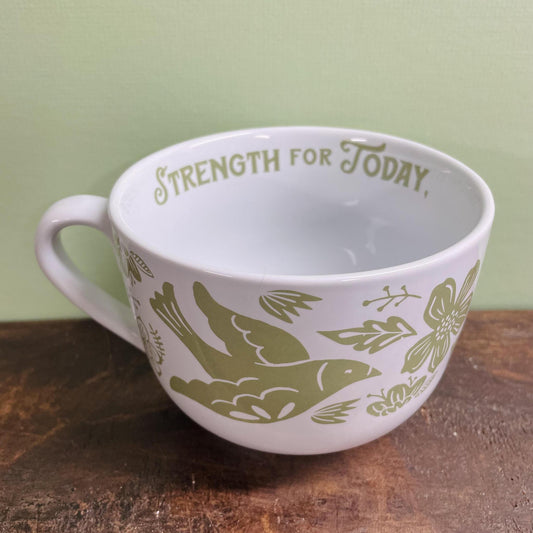 Mug - Strength For Today - Primitives By Kathy