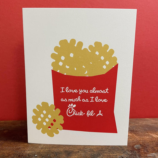 Love for Chick-fil-a Card- Inviting Affairs Paperie