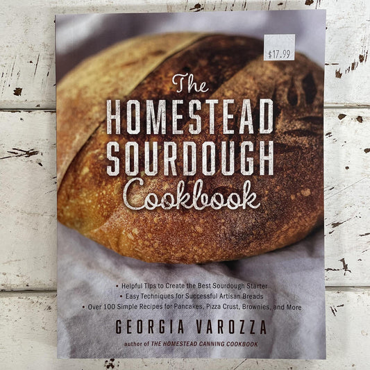 Homestead Sourdough Cookbook - New Books