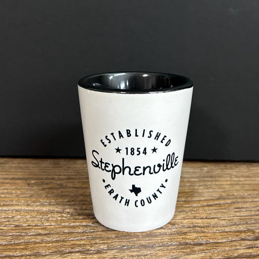 Stephenville Shot Glass