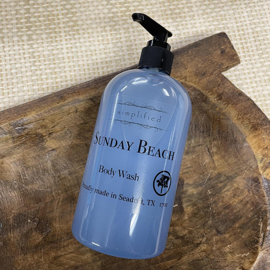 "Sunday Beach" Body Wash -Simplified